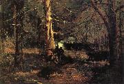 Winslow Homer A Skirmish in the Wilderness oil